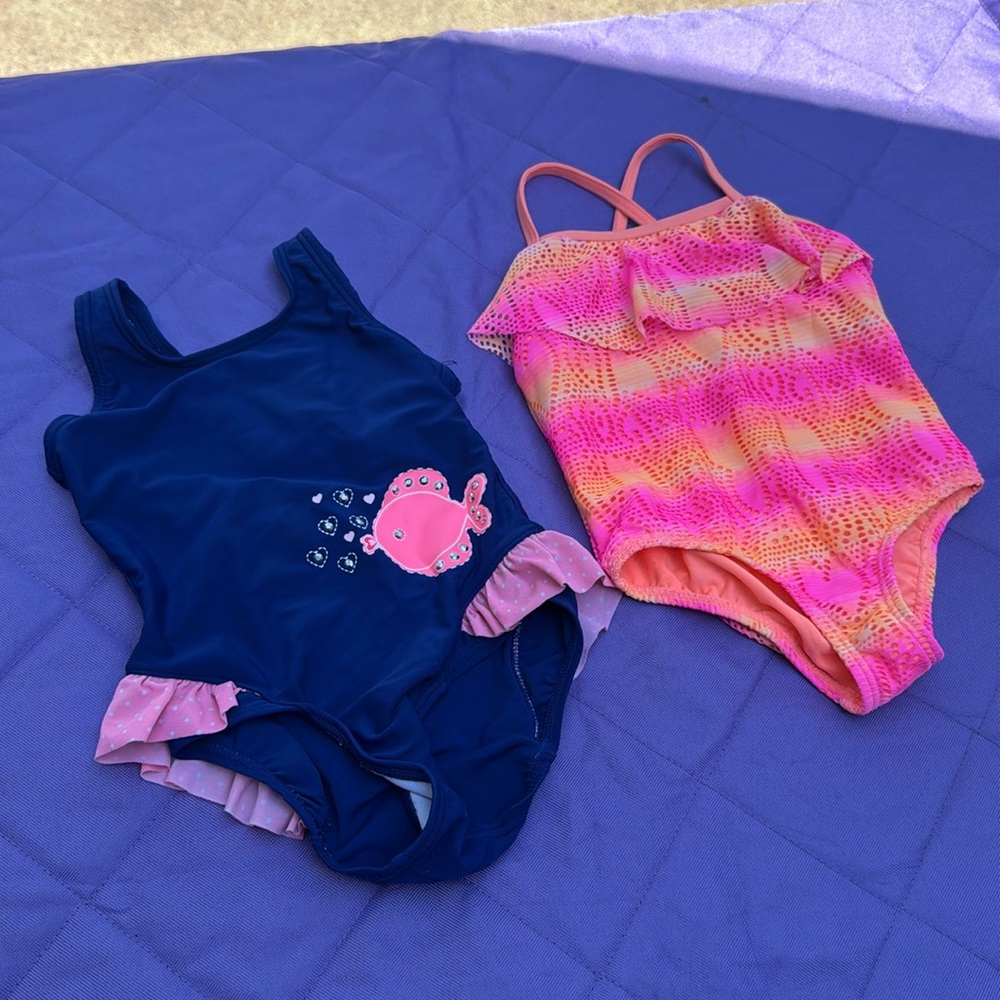 Swim suits 3t both!